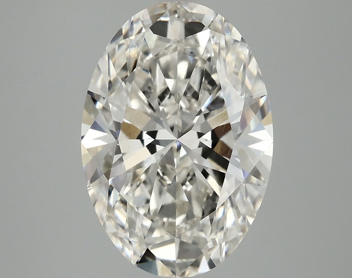 4.37 ct. oval Lab Grown Diamond front image
