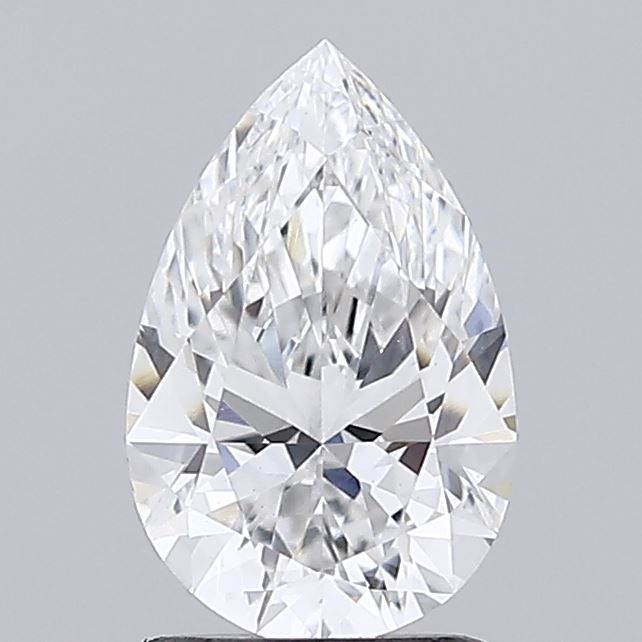 1 ct lab-grown Pear Diamond