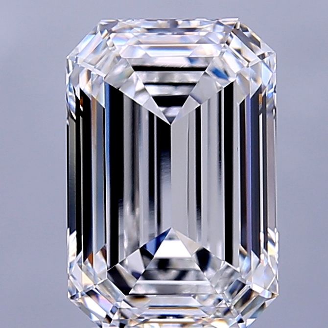 4.13 ct. emerald Lab Grown Diamond front image