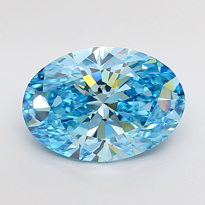 3.22 ct. oval Lab Grown Diamond front image