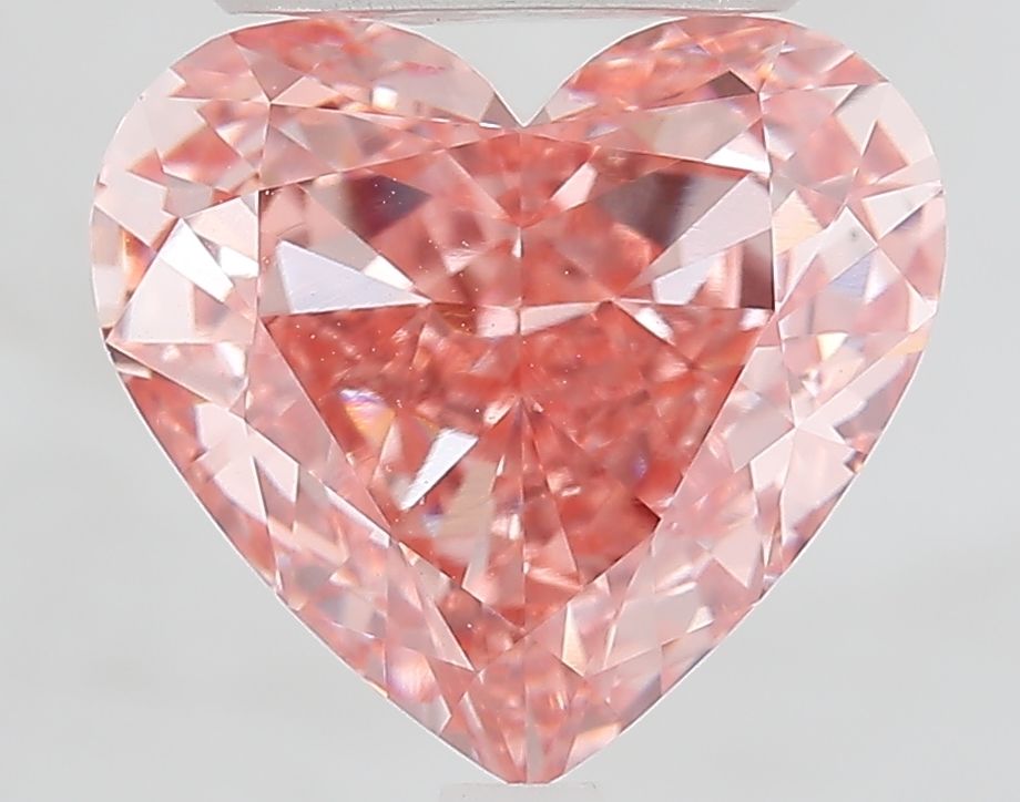 5.53 ct. heart Lab Grown Diamond front image