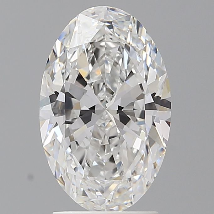 2.56 ct. oval Lab Grown Diamond front image