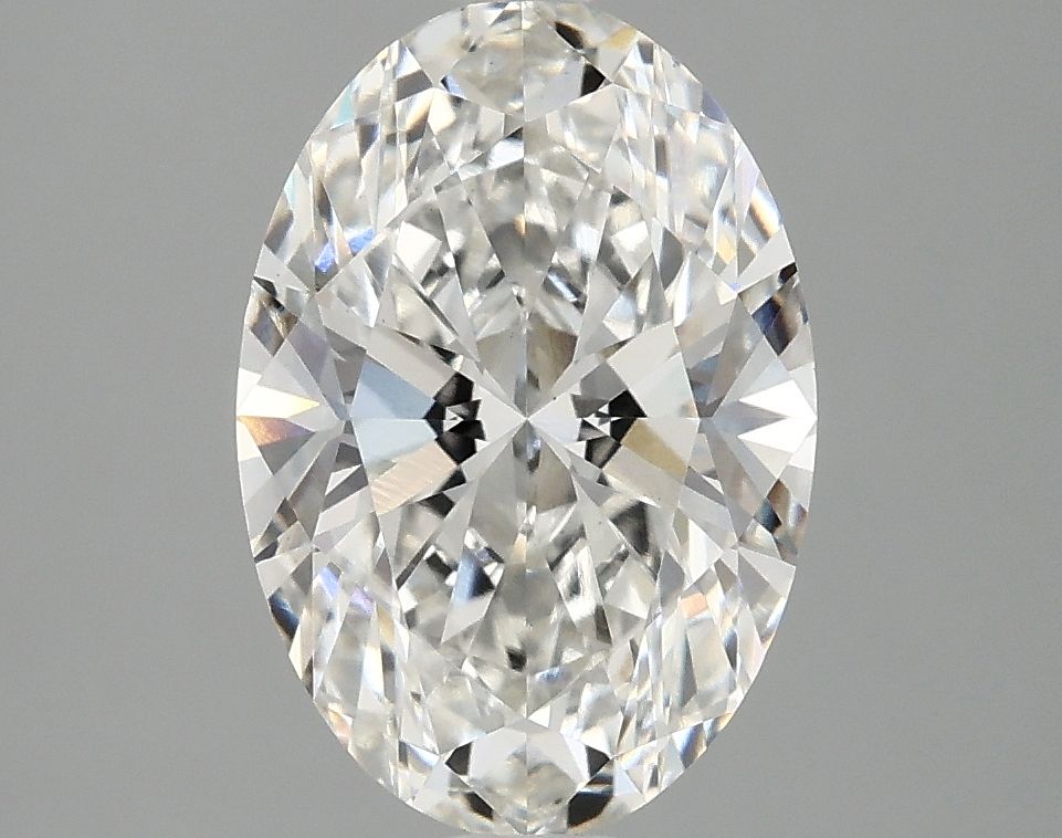 2.57 ct. oval Lab Grown Diamond front image