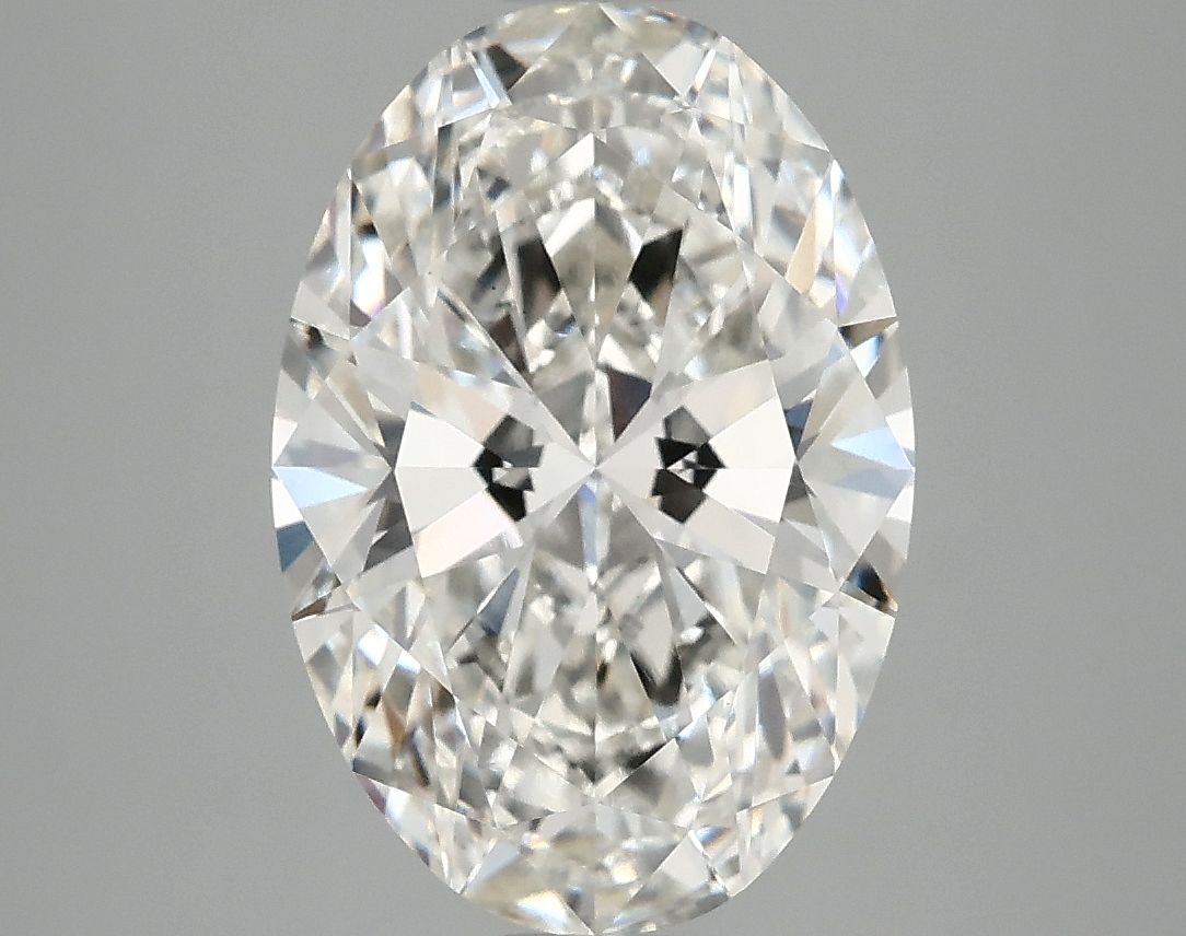 3.92 ct. oval Lab Grown Diamond front image
