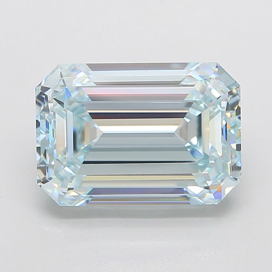 10.00 ct. emerald Lab Grown Diamond front image