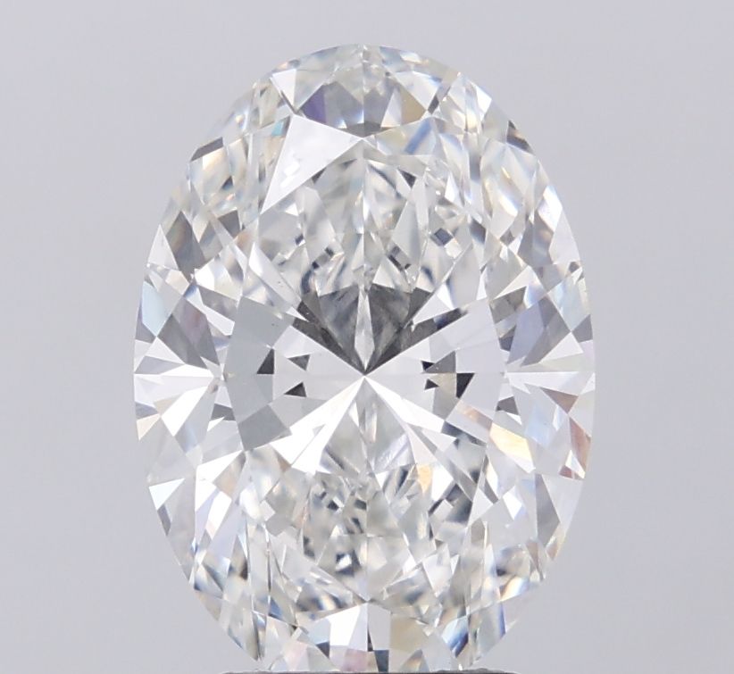 5.06 ct. oval Lab Grown Diamond front image