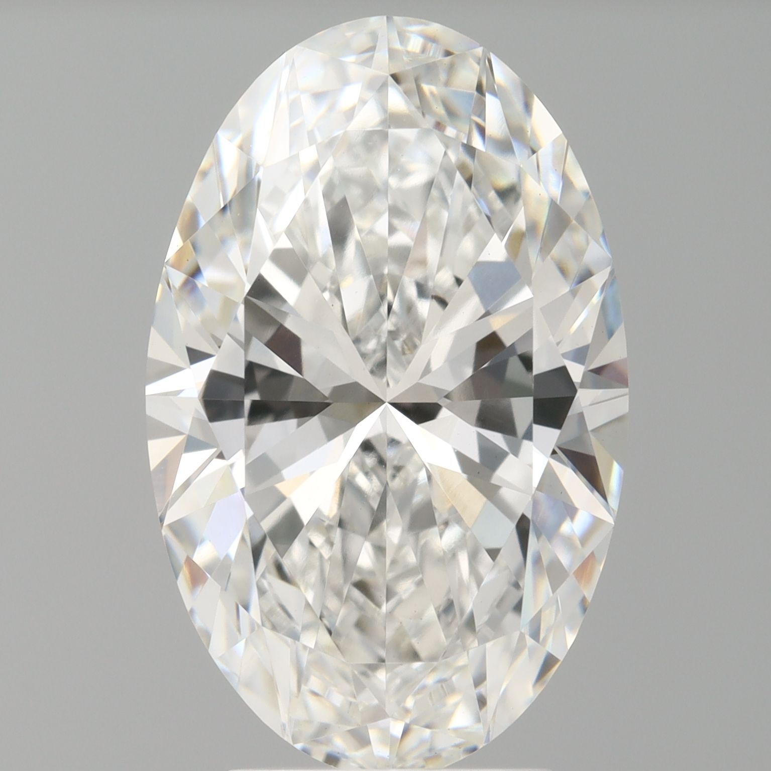 4.08 ct. oval Lab Grown Diamond front image