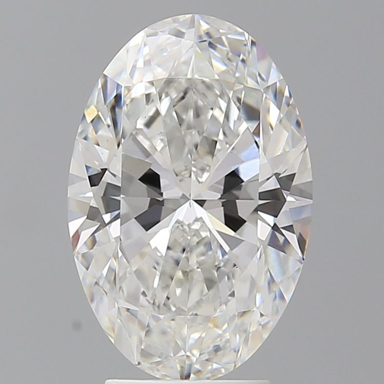 4.05 ct. oval Lab Grown Diamond front image