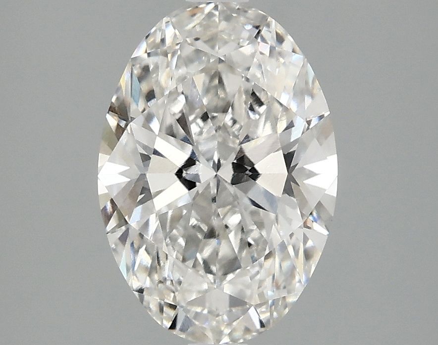 2.10 ct. oval Lab Grown Diamond front image