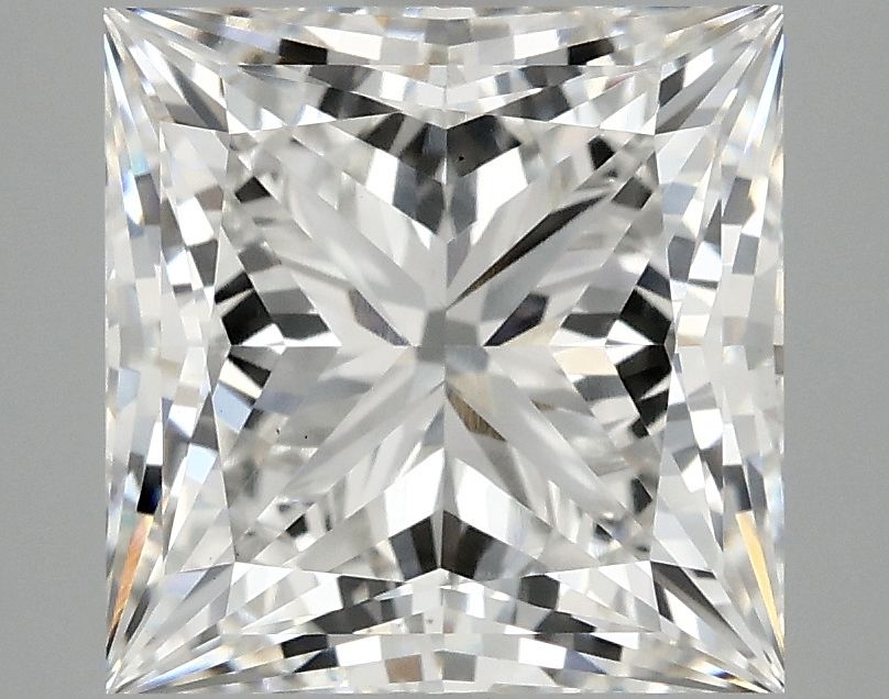4.19 ct. princess Lab Grown Diamond front image