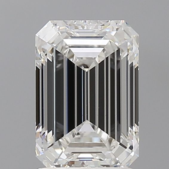 2.10 ct. emerald Lab Grown Diamond front image
