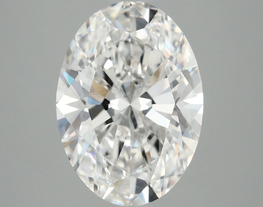 3.84 ct. oval Lab Grown Diamond front image