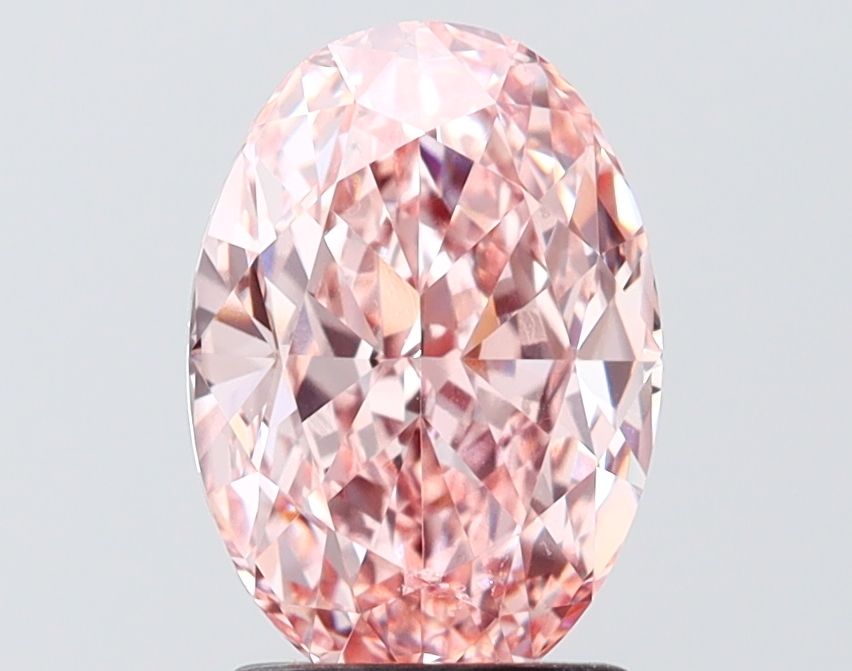 2.50 ct. oval Lab Grown Diamond front image