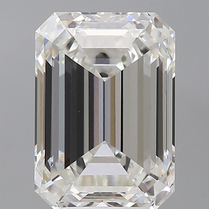 5.59 ct. emerald Lab Grown Diamond front image