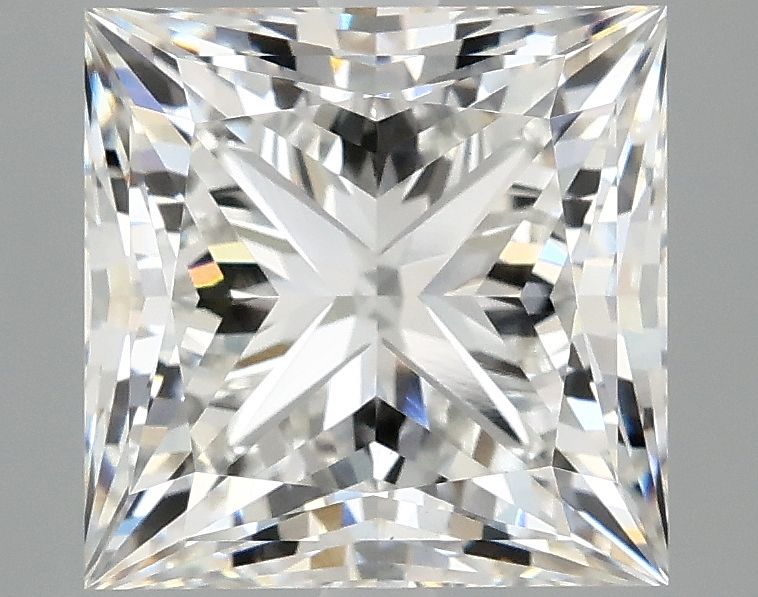 4.22 ct. princess Lab Grown Diamond front image