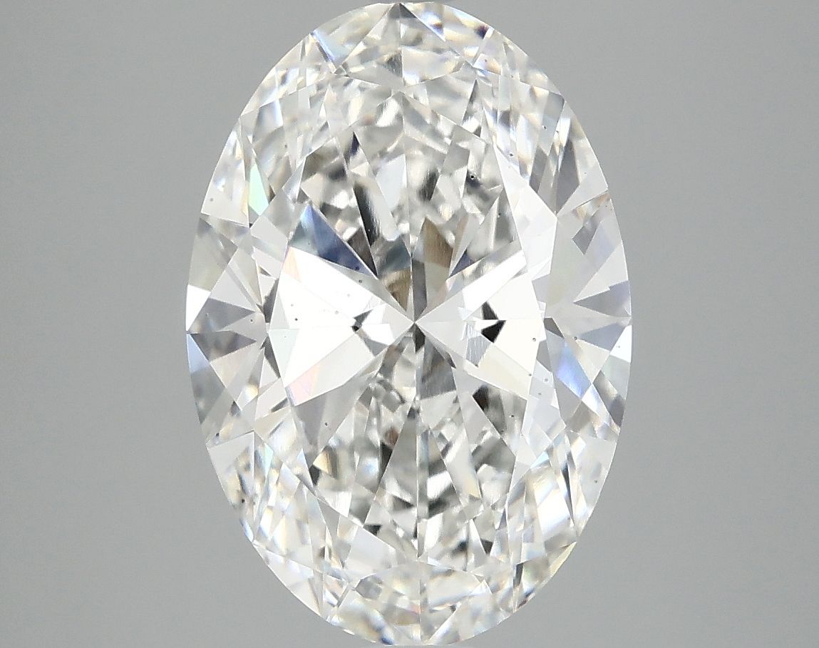 3.83 ct. oval Lab Grown Diamond front image