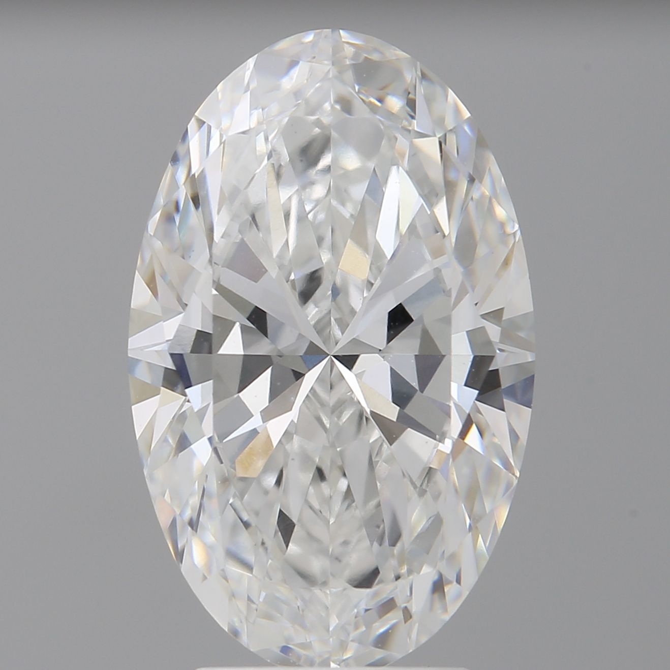 4.02 ct. oval Lab Grown Diamond front image
