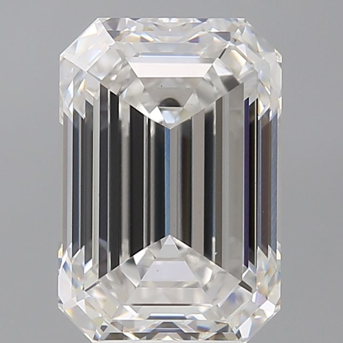 5.06 ct. emerald Lab Grown Diamond front image