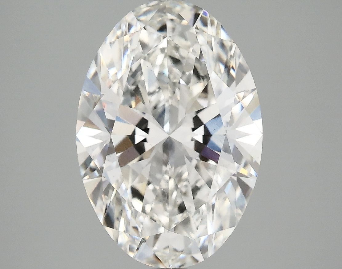 4.09 ct. oval Lab Grown Diamond front image