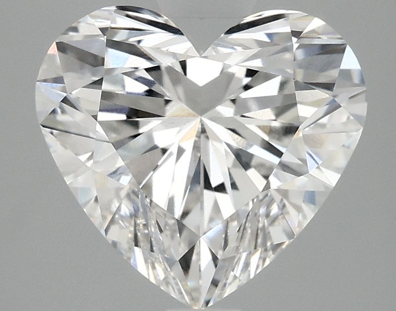 3.09 carat f VS1 EX Cut IGI heart diamond