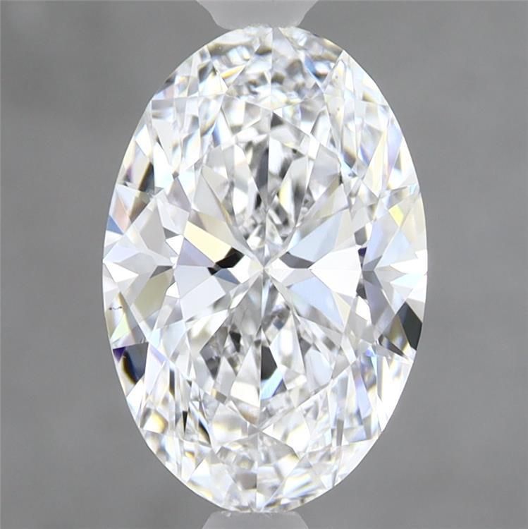 2.01 ct. oval Lab Grown Diamond front image