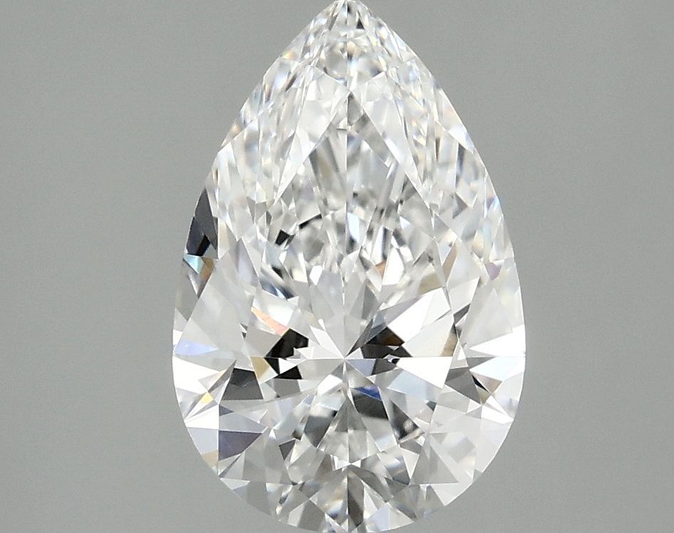 2.10 ct. pear Lab Grown Diamond front image