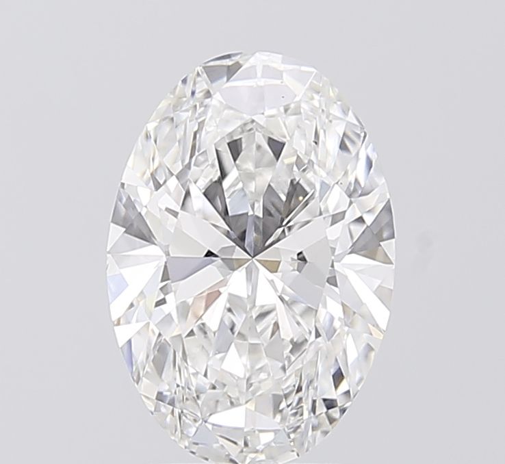 2.01 ct. oval Lab Grown Diamond front image