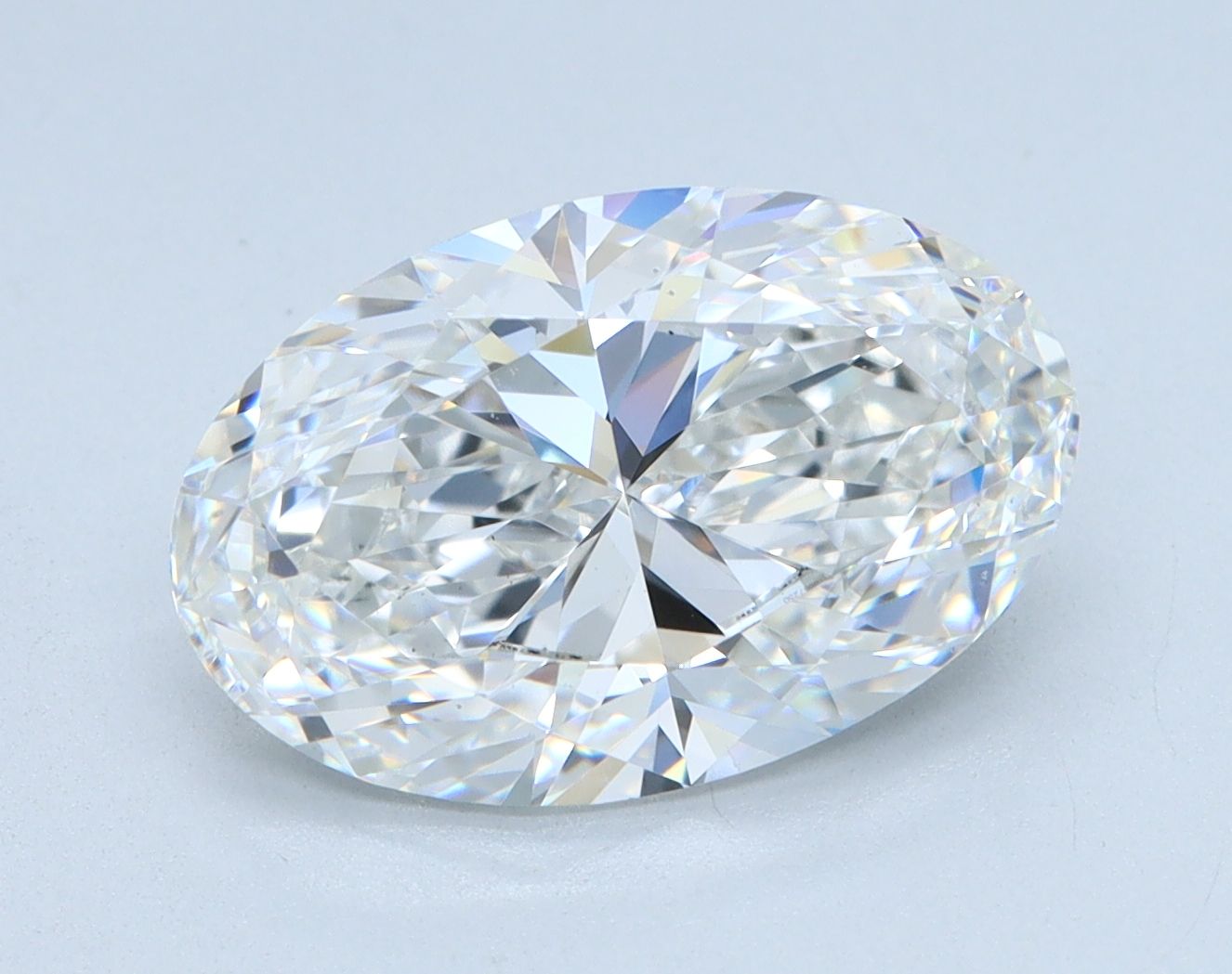 3.23 ct. oval Lab Grown Diamond front image