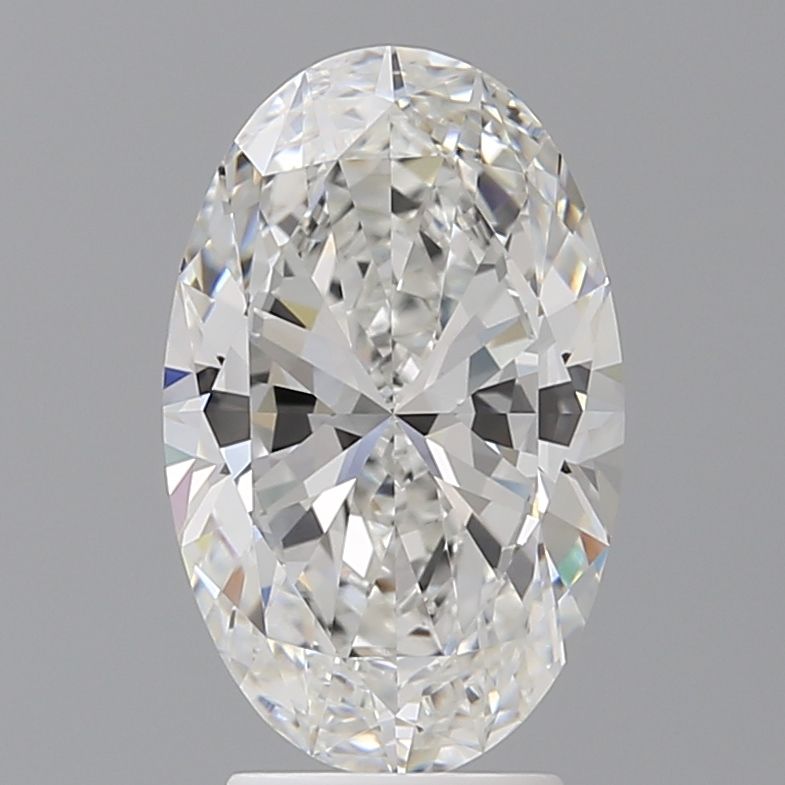3.50 ct. oval Lab Grown Diamond front image