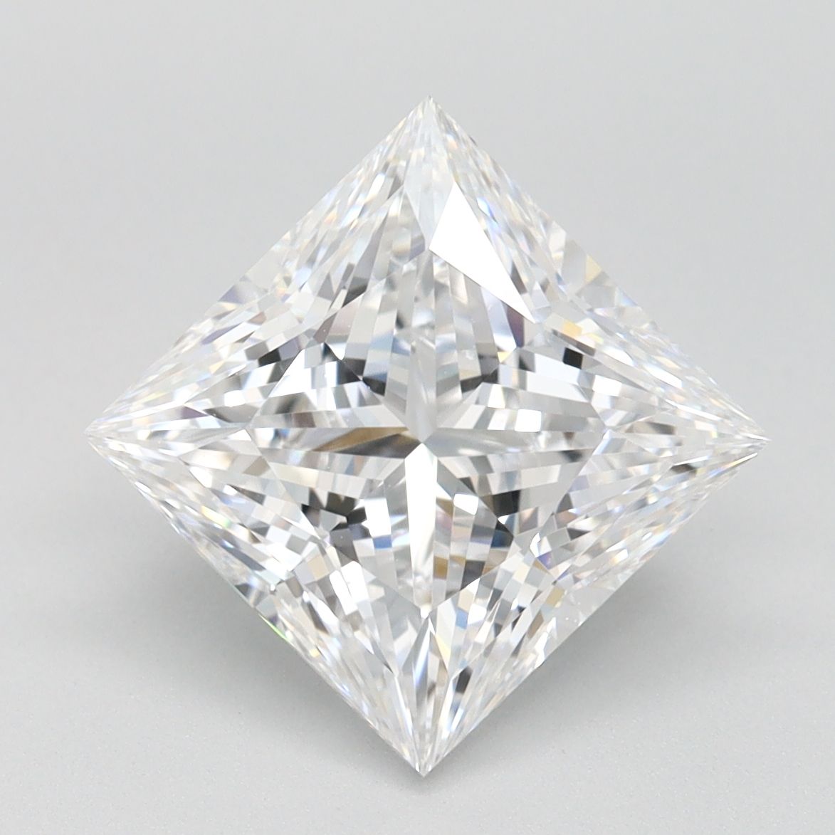2.96 ct. princess Lab Grown Diamond front image