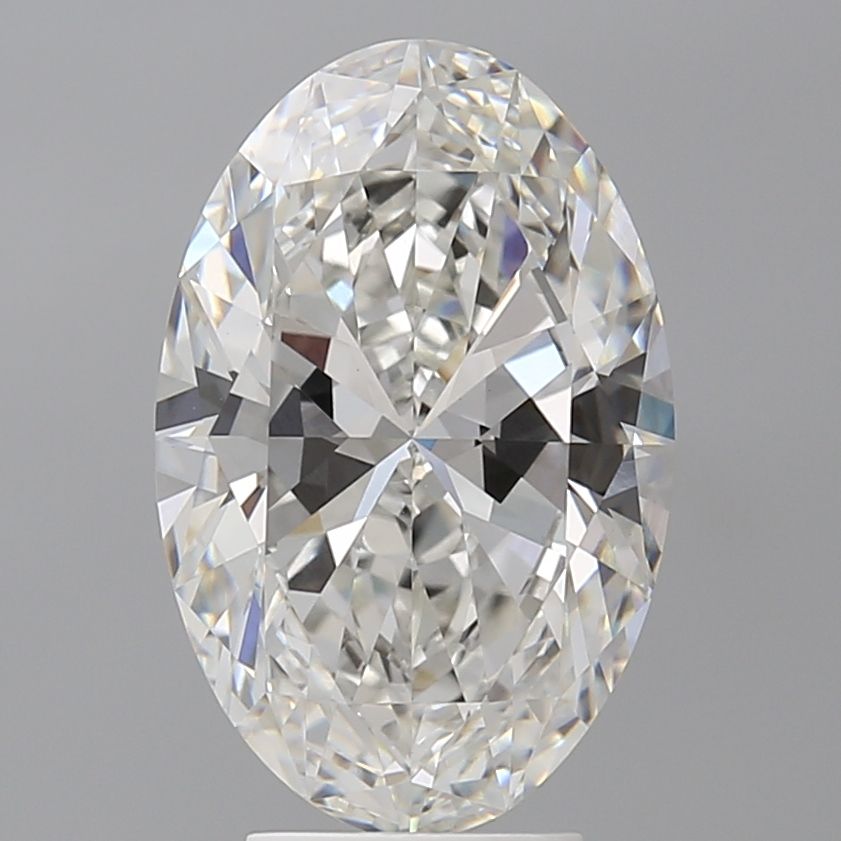 4.58 ct. oval Lab Grown Diamond front image