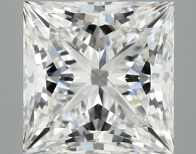 4.15 ct. princess Lab Grown Diamond front image