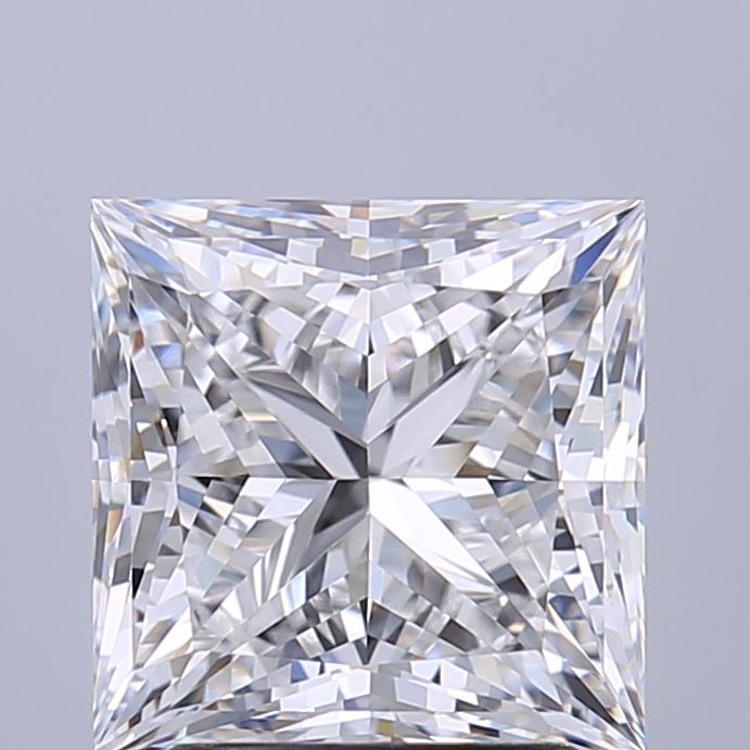 2.56 ct. princess Lab Grown Diamond front image