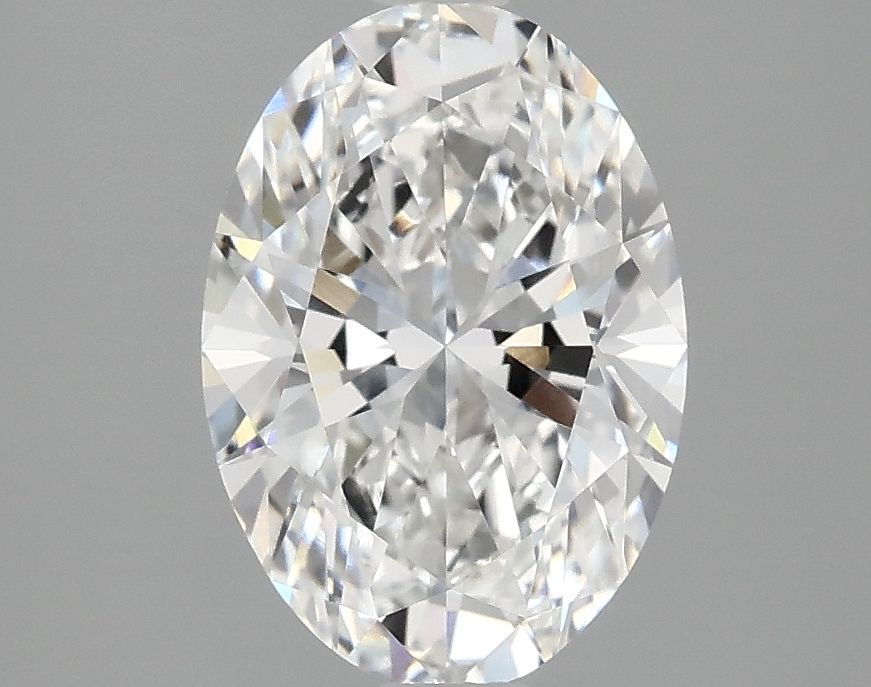 2.10 ct. oval Lab Grown Diamond front image
