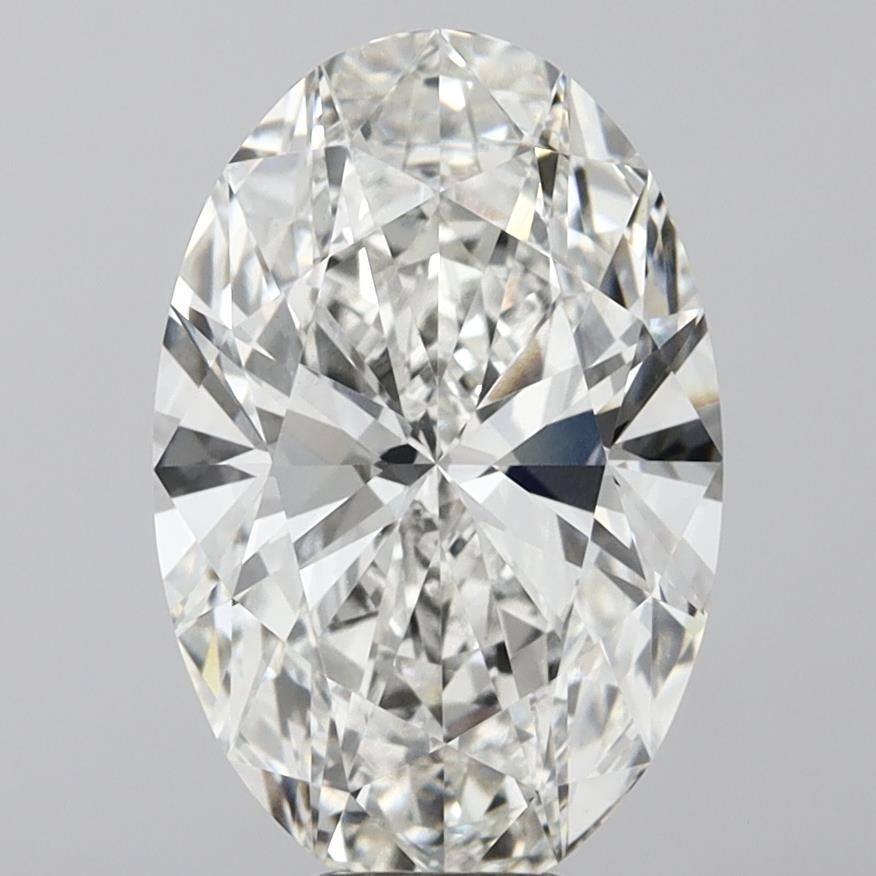 9.09 ct. oval Lab Grown Diamond front image