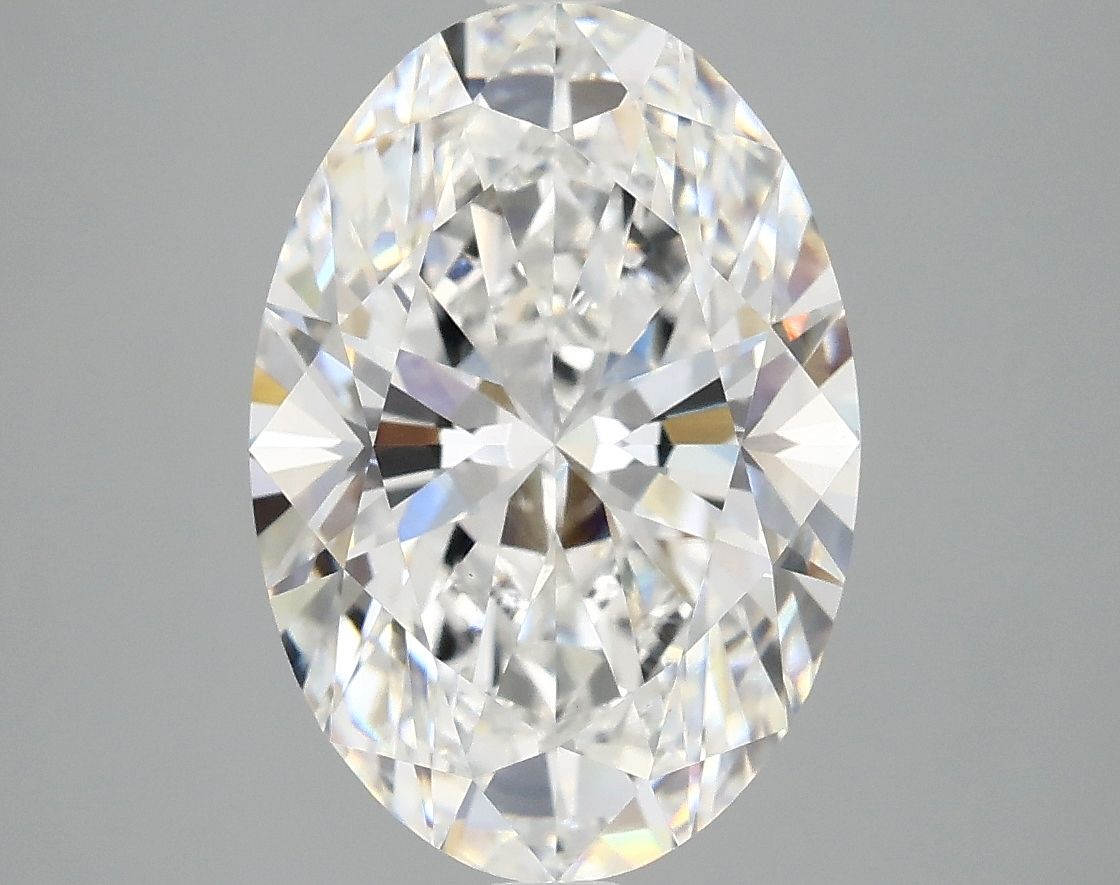 4.09 ct. oval Lab Grown Diamond front image