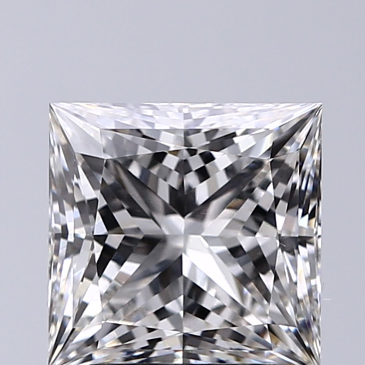 2.12 ct. princess Lab Grown Diamond front image