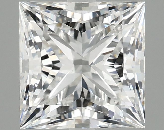 2.56 ct. princess Lab Grown Diamond front image
