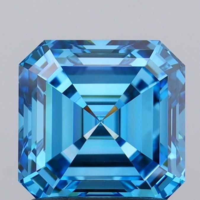 1.55 ct lab-grown Asscher Diamond