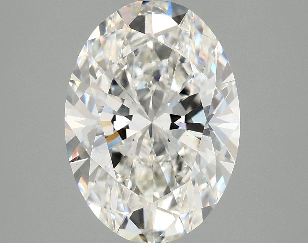 3.03 ct. oval Lab Grown Diamond front image
