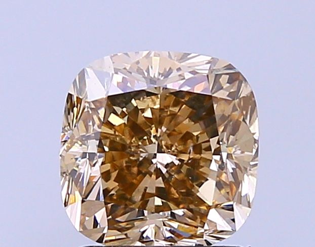 2.04 Carat Cushion brilliant Diamond Light Brown I1