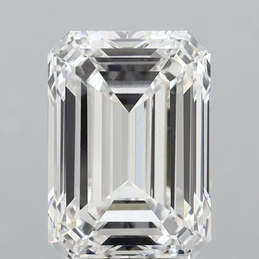 6.02 ct. emerald Lab Grown Diamond front image