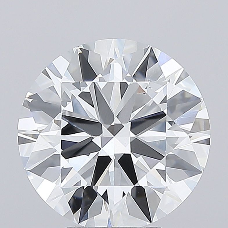 6.02 ct. round Lab Grown Diamond front image