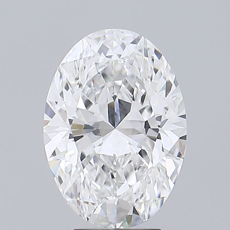 4.05 ct. oval Lab Grown Diamond front image
