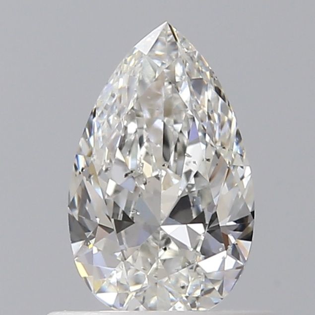 Diamant Poire 0.50 ct - Couleur G - Pureté SI2