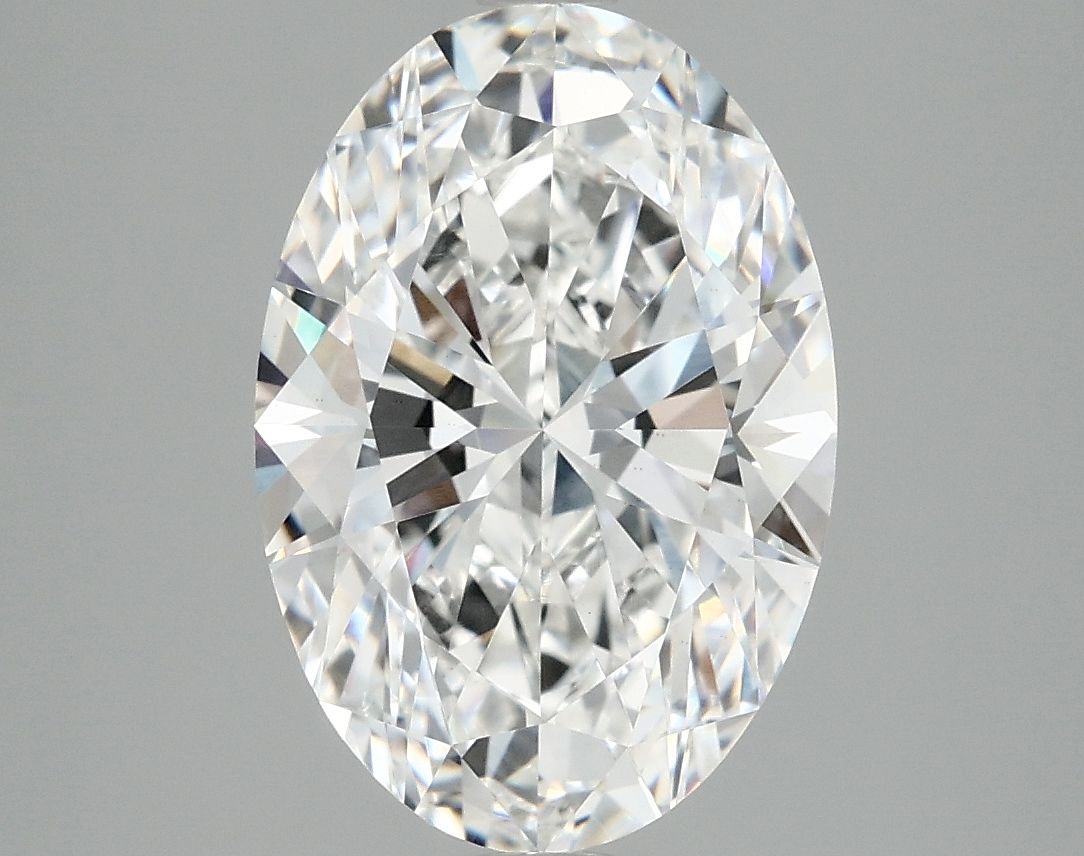 4.08 ct. oval Lab Grown Diamond front image
