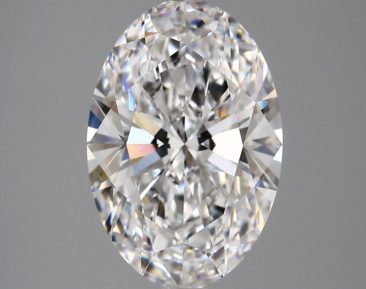 4.10 ct. oval Lab Grown Diamond front image