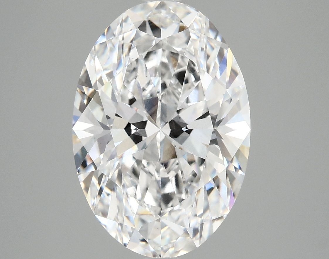 4.06 ct. oval Lab Grown Diamond front image