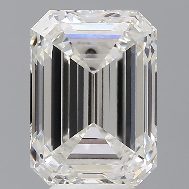 6.08 ct. emerald Lab Grown Diamond front image