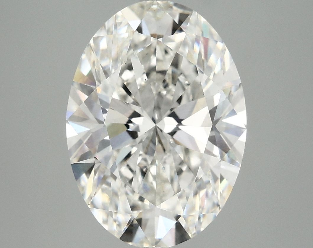 3.99 ct. oval Lab Grown Diamond front image
